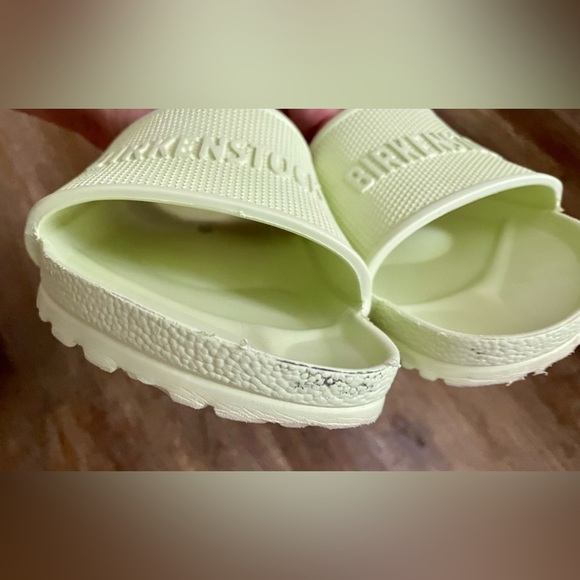Birkenstock Barbados Slide Sandals Women’s US 10 10.5 Faded Lime Outdoor Comfort - Picture 11 of 11